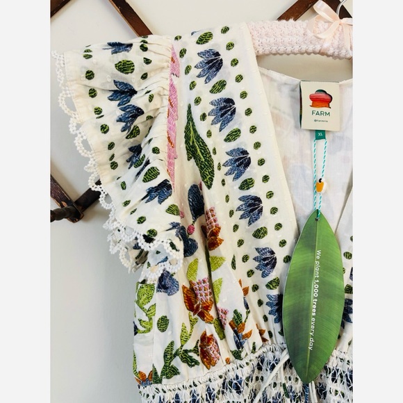 Farm Rio Summer Garden Maxi Dress - Picture 5 of 10